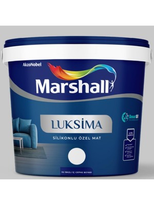 Luksima Silikonlu Özel Mat Boyası, Çam Fısıltısı, 7,5l, Iç Cephe