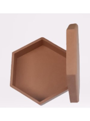 Hobi 90047 Dekoratif Model Öğrenci Kutu Ham Ahşap Mdf El Yapımı