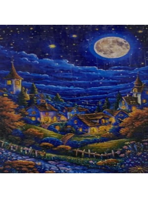 5d Yapışan Boncuk Mozaik Tablo 40 * 50 cm S7