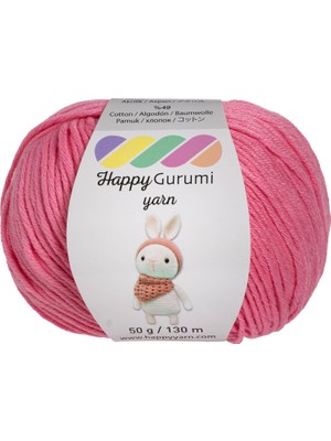 Gurumi Amigurumi Örgü Ipi 50GR 130MT Canlı Pembe