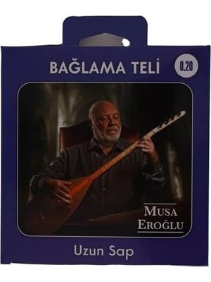 Pyramid PY-ME020 Musa Eroğlu Bağlama Teli 0.20 (Uzun Sap)