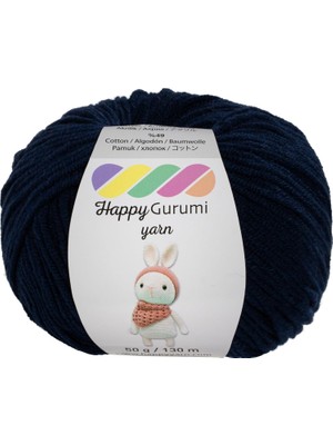 Gurumi Amigurumi Örgü Ipi 50GR 130MT Lacivert
