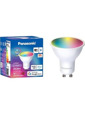 Panasonic Panasonıc LED Bluetooth Wıfı Rgb GU10 Lamp 4W