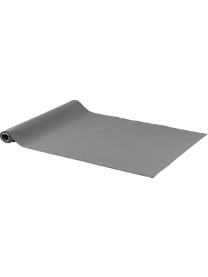 Happy Trend Örtüsü Runner, Pamuk Polyester Karışım, 40X150 cm (Taş Gri)