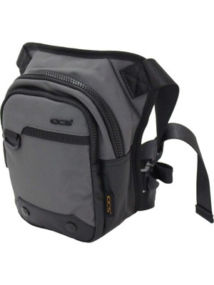 Ççs 31257 Bel, Bacak, Omuz Çantası, Yağmura Dayanıklı Kumaş, Outdoor Gri