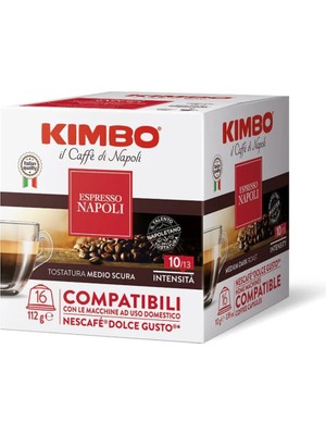 Napoli Dolce Gusto Uyumlu Kapsül Kahve (16'li Kutuda)