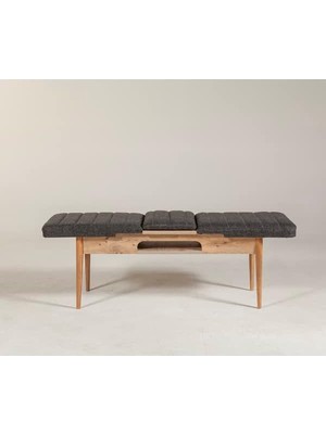Vina Bench Atlantik Antrasit