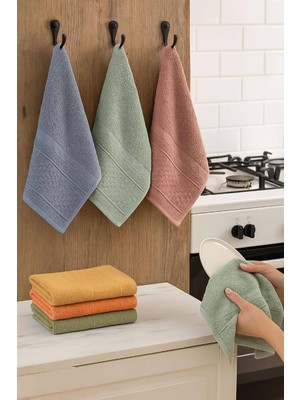 Happy Trend Mutfak El Havlusu Seti 30X50 cm Fatma