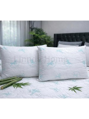 Kapitoneli Premium Bambu Yastık Seti 2 Adet