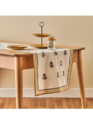 Happy Trend Maison %100 Pamuk Indian Runner (50X150 Cm)