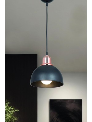 Ag Lightdesign Siyah Sarkıt Avize Yatak Odası Salon Mutfak Koridor Lamba 18 AGNM47