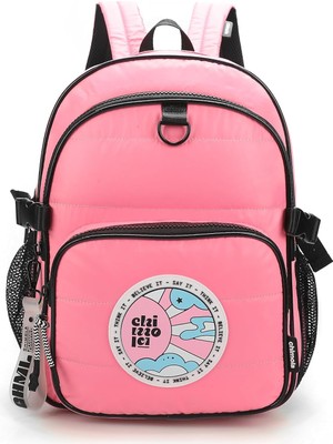 Unisex Çocuk Sırt Çantası, Pembe, M