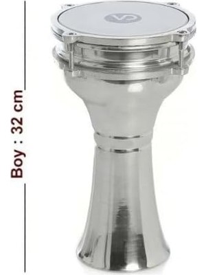 102 Alüminyum 2 No Düz Darbuka
