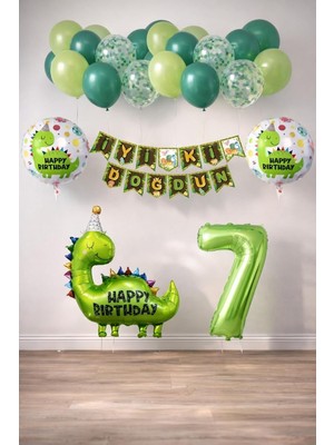 Happy Trend Temalı 7 Yaş Doğum Günü Seti
