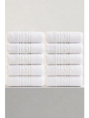 Happy Trend Greek El Havlusu - 50X90 Cm, 225GR,%100 Pamuk, Spa ve Otel Havlusu