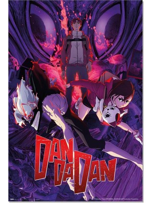 Happy Trend Erik Poster Sanatsal Baskı Dan Dan Dan Sezon 2 Poster Dekorasyon Oturma Odası Veya Yatak Odası Dekorasyonu - Dekorasyon Odası - Boyut 61 x 91 - Resmi Manga Anime Ürünü