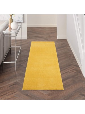 Happy Trend Essentials, Modern Yolluk, 50 x 180 Cm, Sarı