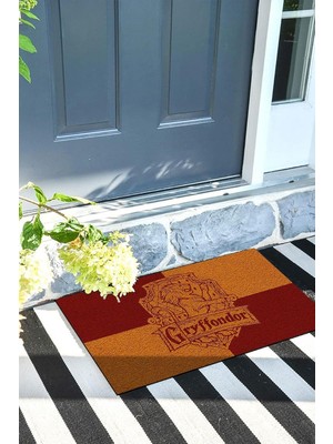 Happy Trend Gryffindor Kapı Önü Paspası Dekoratif Kapı Paspası Dış Mekân Paspas Ev Içi Paspası 45X70CM