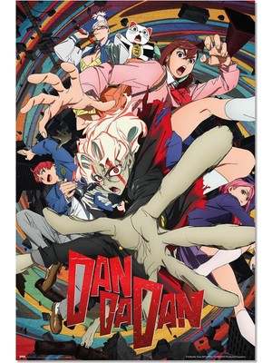 Erik Poster Sanatsal Baskı Dan Dan Dan Sezon 1 Poster Dekorasyon Oturma Odası Veya Yatak Odası Dekorasyonu - Dekorasyon Odası - Boyut 61 x 91 - Resmi Manga Anime Ürünü