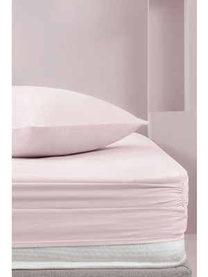 Yataş Bedding Noah Lastikli Çarşaf (200X200 Cm) - Pudra
