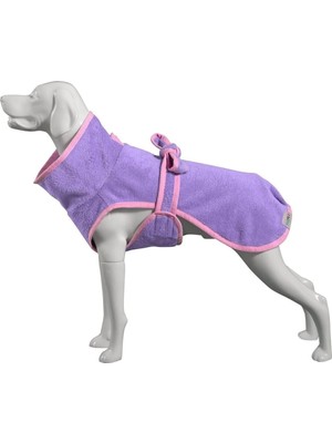 Toptan Budur Doğal Bambu, Ayarlanabilir Belli Köpek Bornozu, Xx-Large