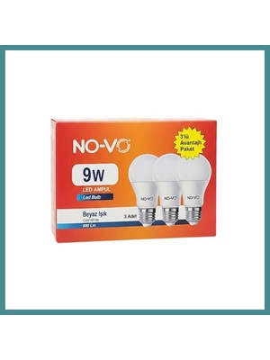 Bezos LED Ampul 9W Beyaz Mac