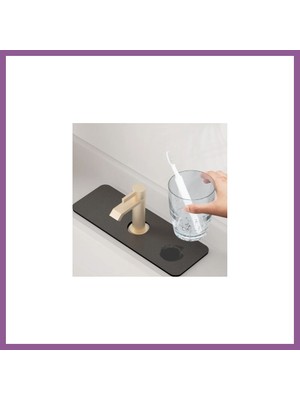 Bezos Su Emici Sihirli Lavabo Kenar Matı 38X13CM MC-605 Rengaren