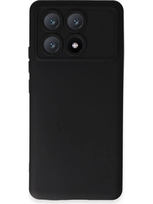 İlkyaz Fashion If Xiaomi Poco X6 Pro Kılıf Nano Içi Kadife Silikon - Siyah