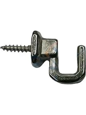 İlkyaz Fashion If Vidalı Kanca, Askı Küçük - 15X18MM, Nikel - 1 Adet