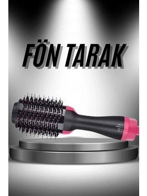 İlkyaz Fashion If Saç Şekillendirici ve Saç Düzleştirici Fön Tarağı Tarak Fırça 1200W Saç Kurutma