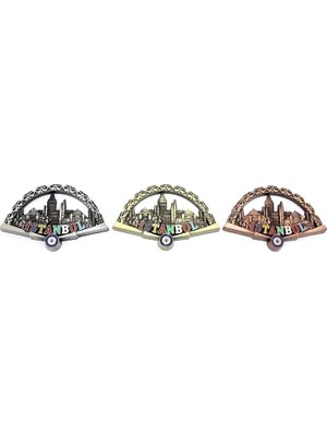 İlkyaz Fashion If Istanbul Temalı Metal Magnet TCX3333