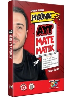 İlkyaz Fashion If Doktrin Yks Ayt Sıfırdan Sonsuza 14 Günde Matematik Video Takip Kitabı - Kazım Özcan