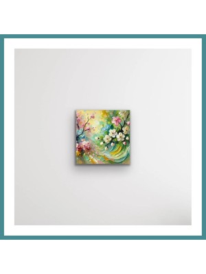 Bezos Ilkbahar Mevsimi Kanvas Tablo 60X60CM Mac