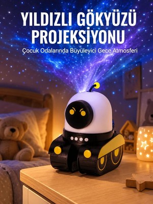 İlkyaz Fashion If Bluetooth Bağlantılı Yüksek Çözünürlüklü Galaksi Projektör Yeni Nesil
