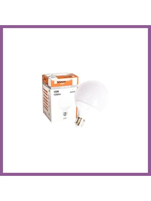 Bezos LEDP016 G95 15W Beyaz Glop LED Ampül 1 Adet Rengaren