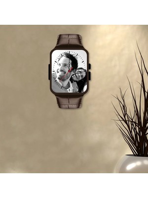BK Gift Kişiye Özel Dekoratif Duvar Saati (Resim Baskısı Dahil) Model - K3