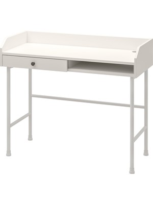 IKEA Beyaz Çalışma Masası 100X45,3X84,1 cm