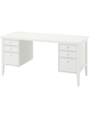 IKEA Beyaz Çalışma Masası 155X65X75 cm