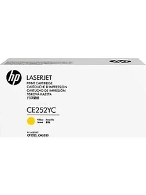 Hp CE252YC (504A) Sarı Orjinal Toner - CP3525 / CM3530 (T4860)