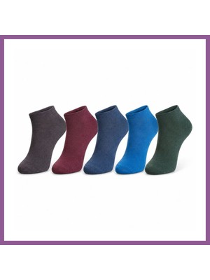 Bezos Erkek Pamuklu Patik Çorap 5'li Paket 39-44 | Dikişsiz Burun, Koku Karşıtı, Nefes Alan Kısa Konç Sneaker Çorabı · Beden: 39-44 · Renk: Çok Renkli 5'li Rengaren