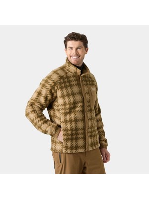 Helly Hansen Panorama Printed Pile Snap Mont Erkek Polar