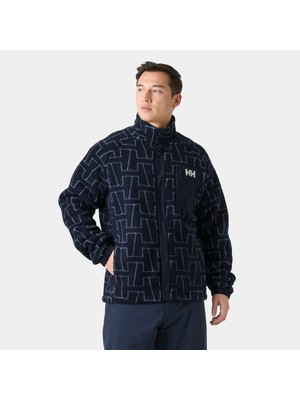 Helly Hansen Panorama Printed Pile Snap Mont Erkek Polar