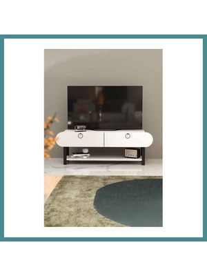 Bezos Setro Tv Ünitesi Beyaz 110 cm Mac