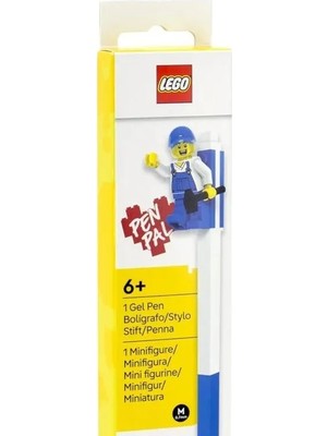 Lego® Pen Pal Minifigürlü Jel Tükenmez Kalem Mavi (52600)