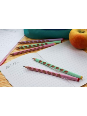 Nzm Store Easygraph Pastel Lila - Ergonomik Kurşun Kalem - Sağ