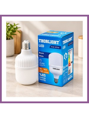 Bezos 20 W LED Torch Ampul Rengaren
