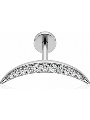 Defne Silver Premium Titanyum Piercing