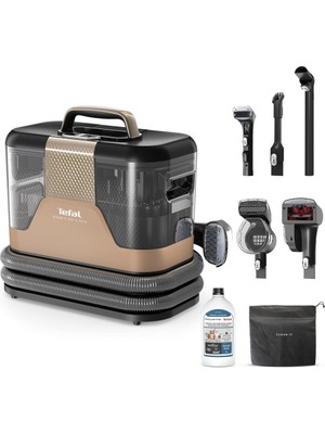 Tefal Clean It Hot & Cold 1150 W Sıcak ve Soğuk Su Modlu Halı, Koltuk, Yatak, Kumaş Döşeme ve Araç Içi Temizleme Makinesi.   Matt Elektronik