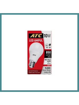 Bezos Atc 10W 4lu Beyaz LED Ampul Mac
