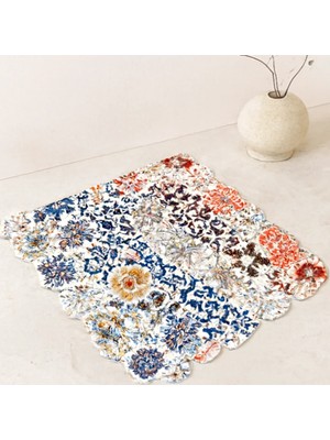 Veraura Lifestyle Dikdörtgen Kaydırmaz Su Emici Banyo Paspası 70X34 cm